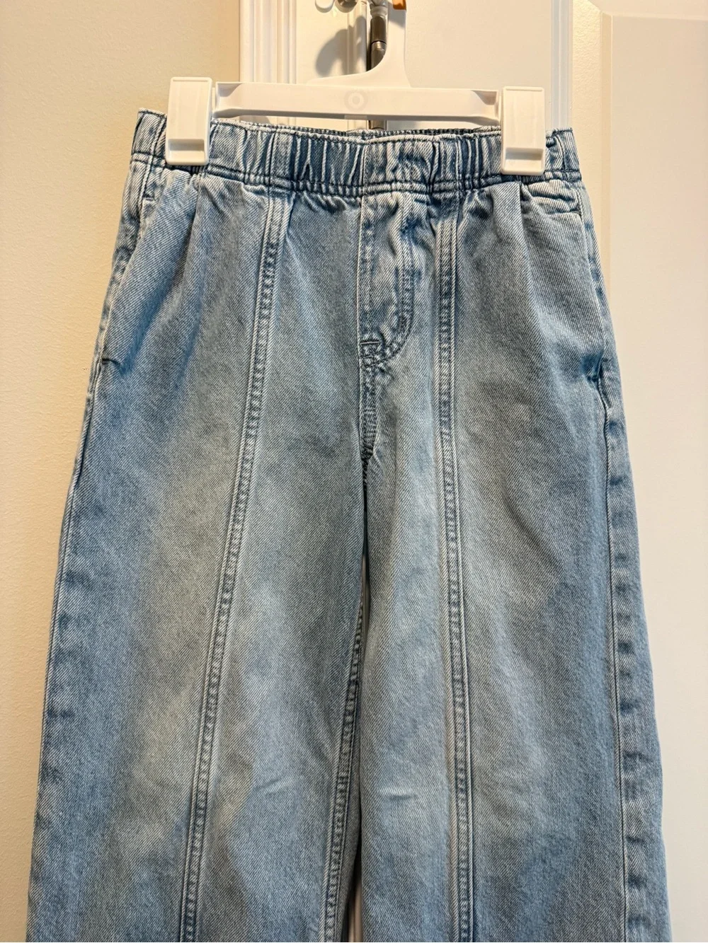 Gap kids Light Wash Wide Leg Denim